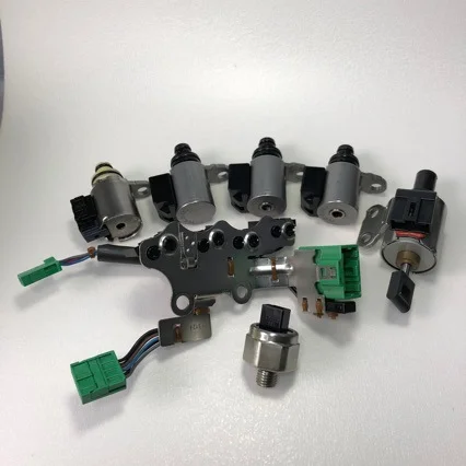 

JF011E RE0F10A F1CJA CVT Transmission Valve Solenoids Kit with Wiring Harness for Nissan Altima Sentra Dodge