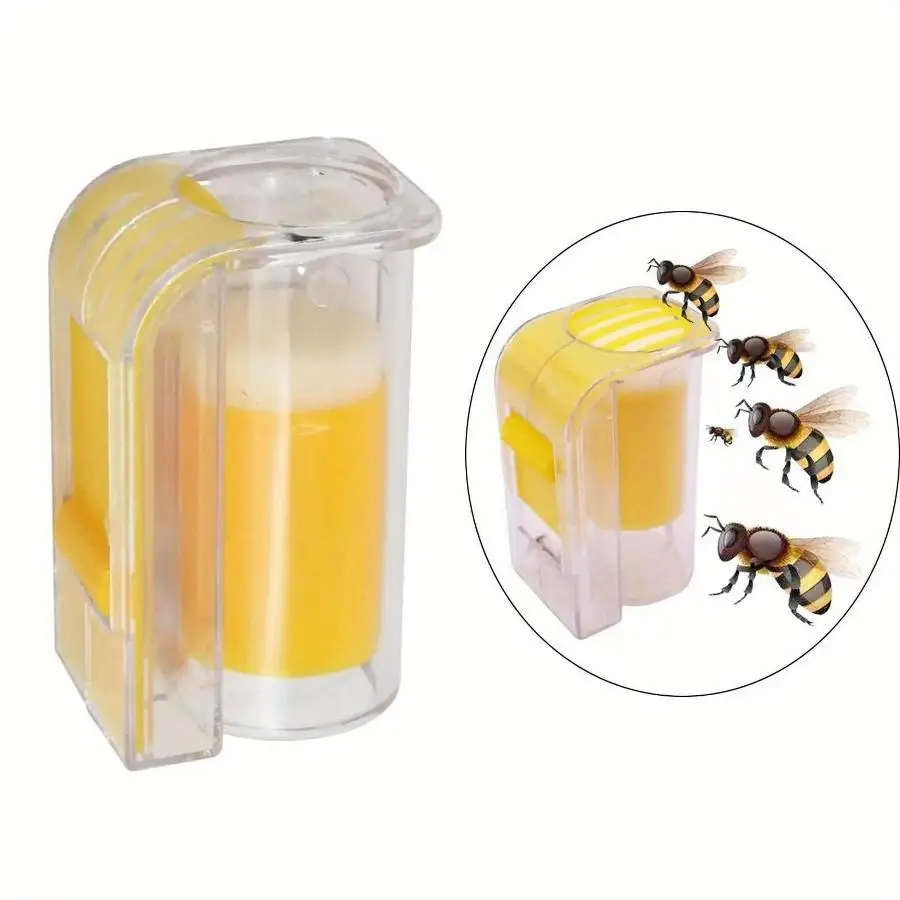 2 In 1 Queen Bee Marking Bottle Catcher Clip Cage Beekeeping Tool For Queen Catching Beekeeper Equipment Apiculture Supplies