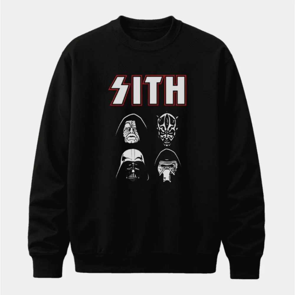 

Спортивная одежда с круглым вырезом и принтом «Американские звездные войны» для мужчин и женщин. Свободная и удобная хлопковая спортивная одежда для осенних видов спорта.