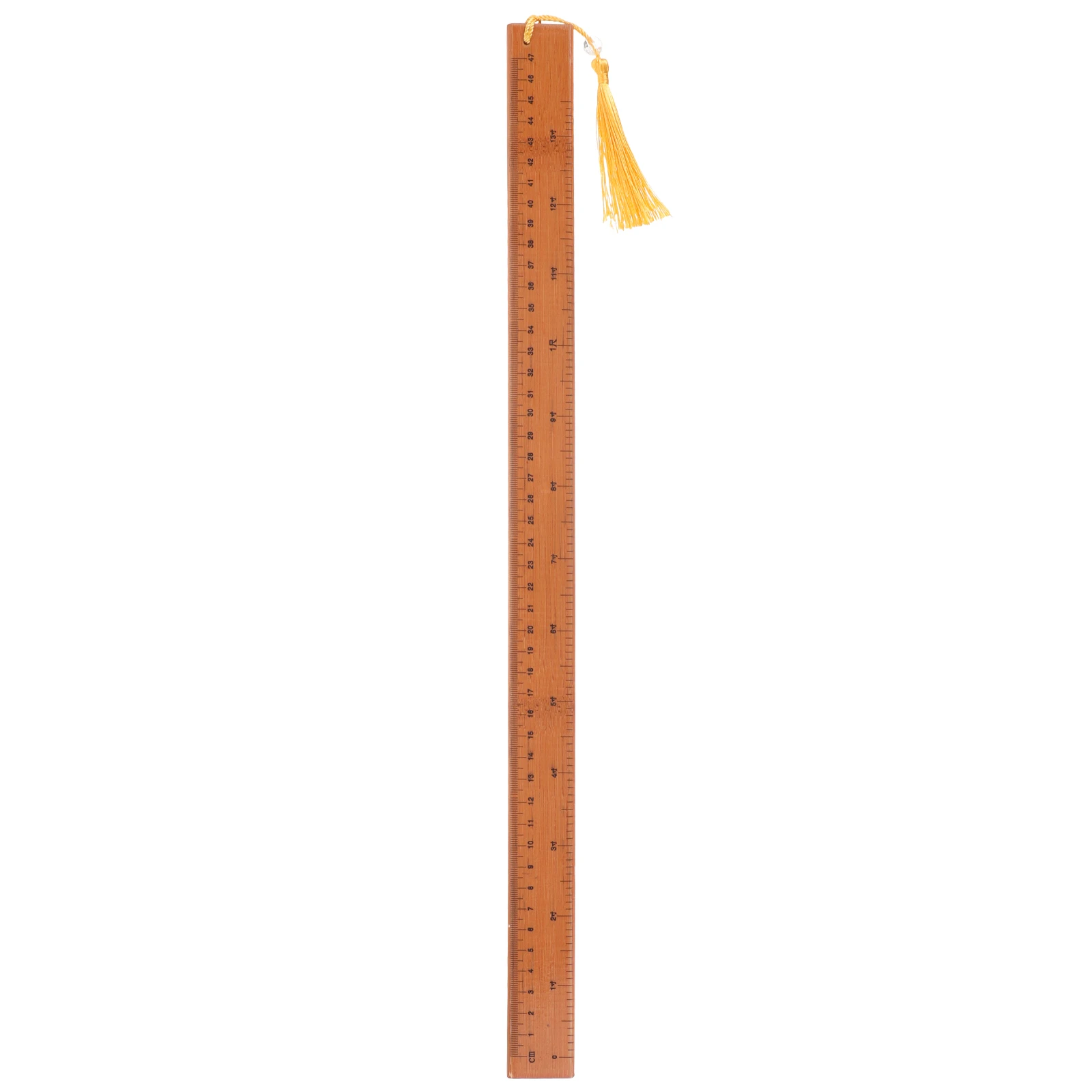 

Custom Lettering Bamboo Ruler Durable Measuring Tool Kids School Supplies Straight Edge Portable Practical Novelty Cartoon Scale