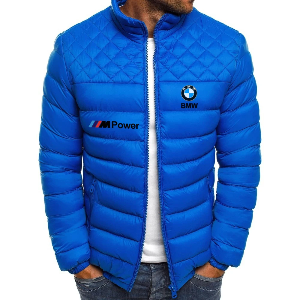 2024 autumn and winter BMW men\'s and women\'s casual sports cotton clothes, street and outdoor warm racing rider sportswear