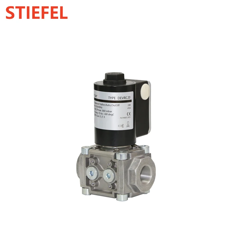 Detalle 2 de Electroválvula DEVRG Manual Power Solenoid Valve for Burner High Temperature Safety Control OEM Customizable General Application Otras válvulas