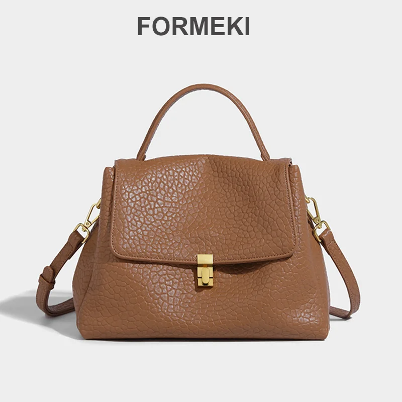 Formeki New Fashion Bag Large Capacity Tote Bag Minimalist Commuter Bag Women'S Crossbody Bag