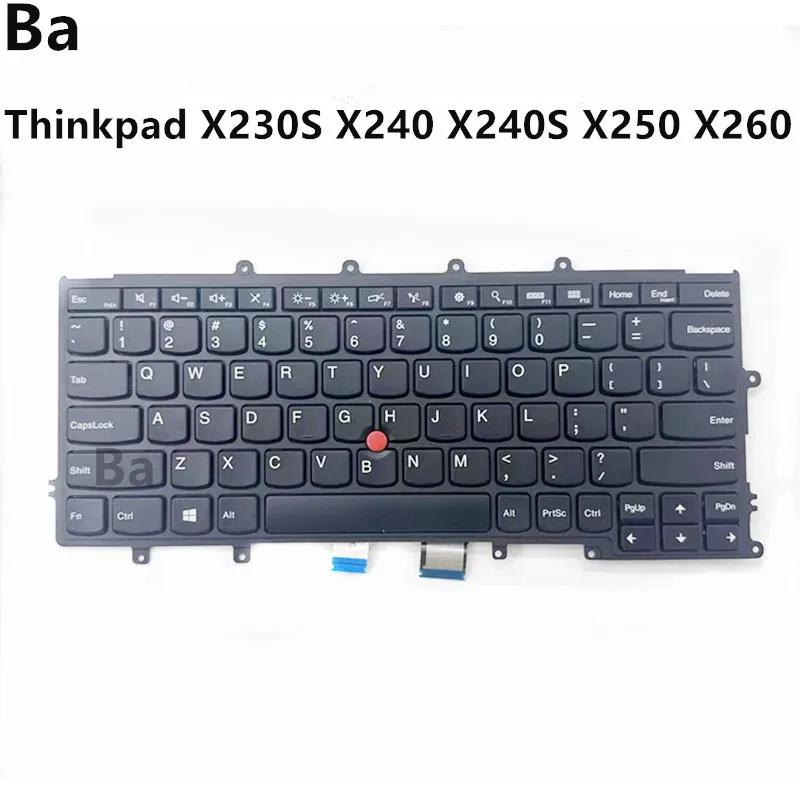 For Lenovo Thinkpad X230S X240 X240S X250 X260 Teclado New US English Keyboard