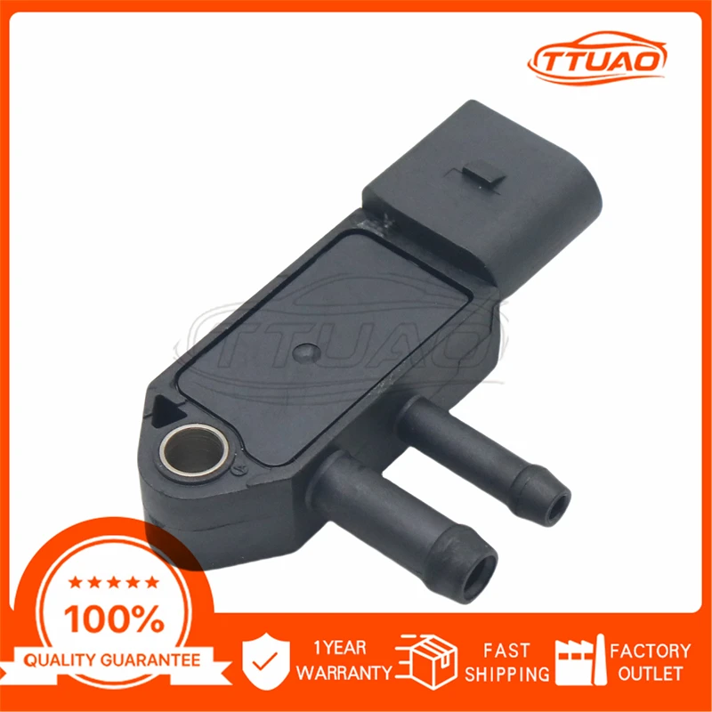 03G906051G Differential Pressure DPF Sensor for Renault Megane Arkana Captur Dacia Dokker Duster Lodgy Sandero Nissan X-Trail
