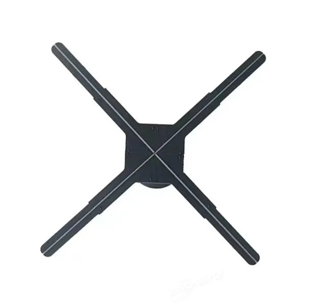 47*47 Cm 4 Blade 3D Hologram Projection Fan Advertising Support WiFi Or App Remote Content Updates For Indoor Advertising