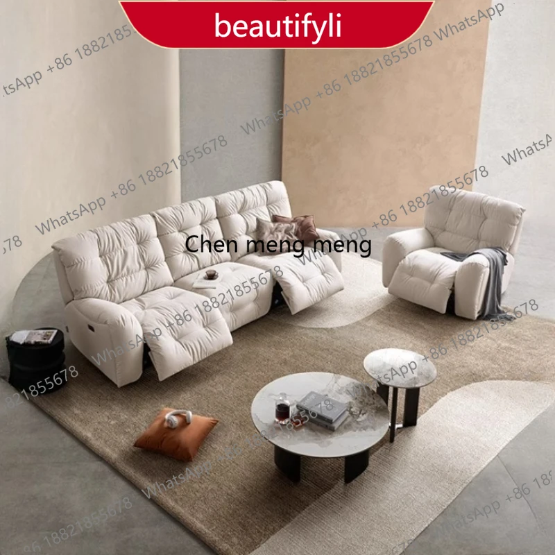 

M45 Armrest Large Filler Sofas Wood Design Electric Designer luxury Nordic Recliner Sofas Puffs Lounges Divani 2 Posti Furniture