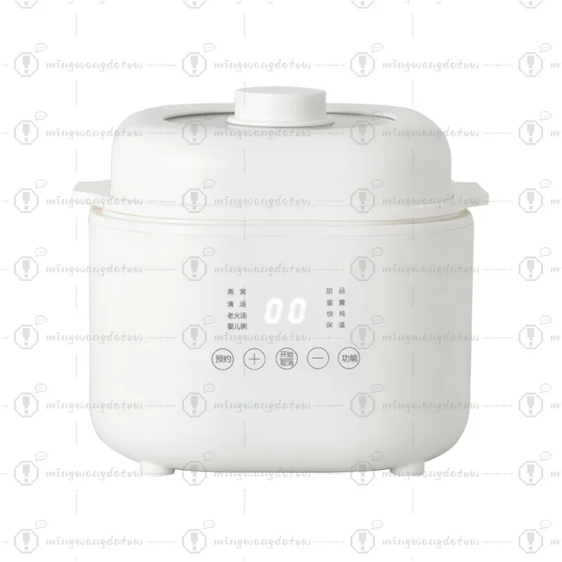 Small Electric Stew Pot, Household Double Boiler, Mini Stewing Cup for Bird's Nest, Soup & Porridge