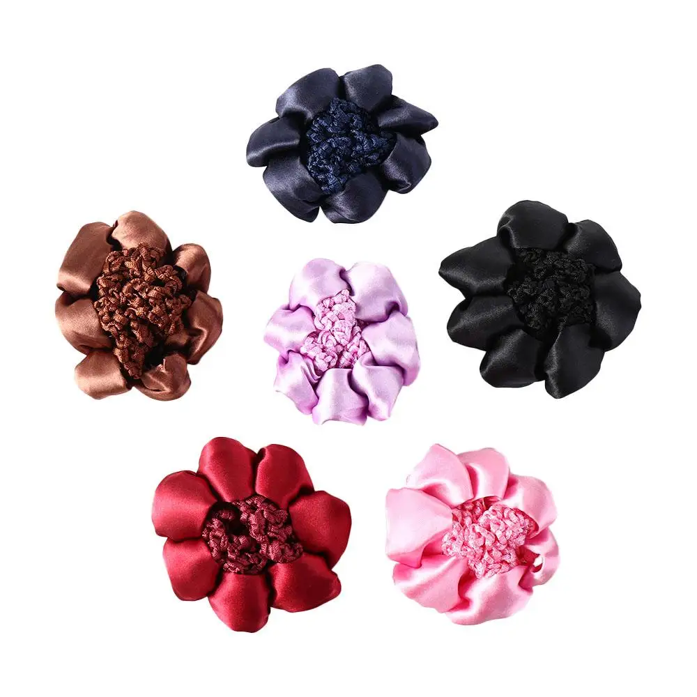 

Elastic Tie Vintage Dance For Girls For Women Hotel Ponytail Holder Hairgrips Cover Net Hair Net Korean Bun Snood