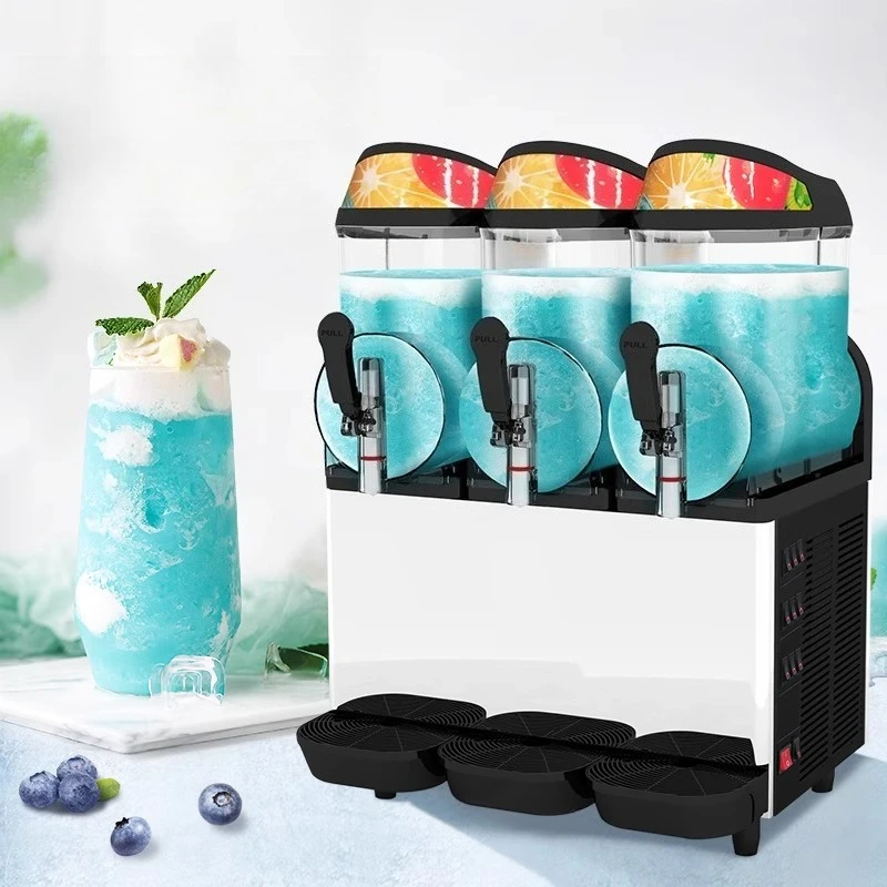 

Slush machine, snow granulator, three-cylinder planer, smoothie machine, self-service juice cold drinking machine,