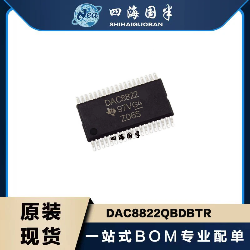 NEW DAC8822QBDBTR DAC8822 TSSOP38 DAC8822QCDBTR DAC8822 Integrated Amplifier, Ideal for High-Precision Industrial Automation