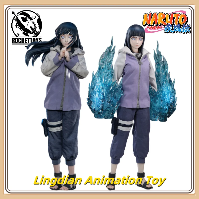 100% Original ROC-006 Naruto Shippuden Hinata Hinata 1/6 Anime Action Figure Model Toy Gift