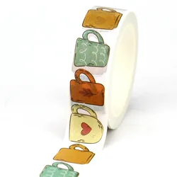 NEW 1PC 10M Decorative Cute Autumn Cups Washi Tape for Scrapbooking Journaing Adhesive Masking Tape Papeleria Supplies