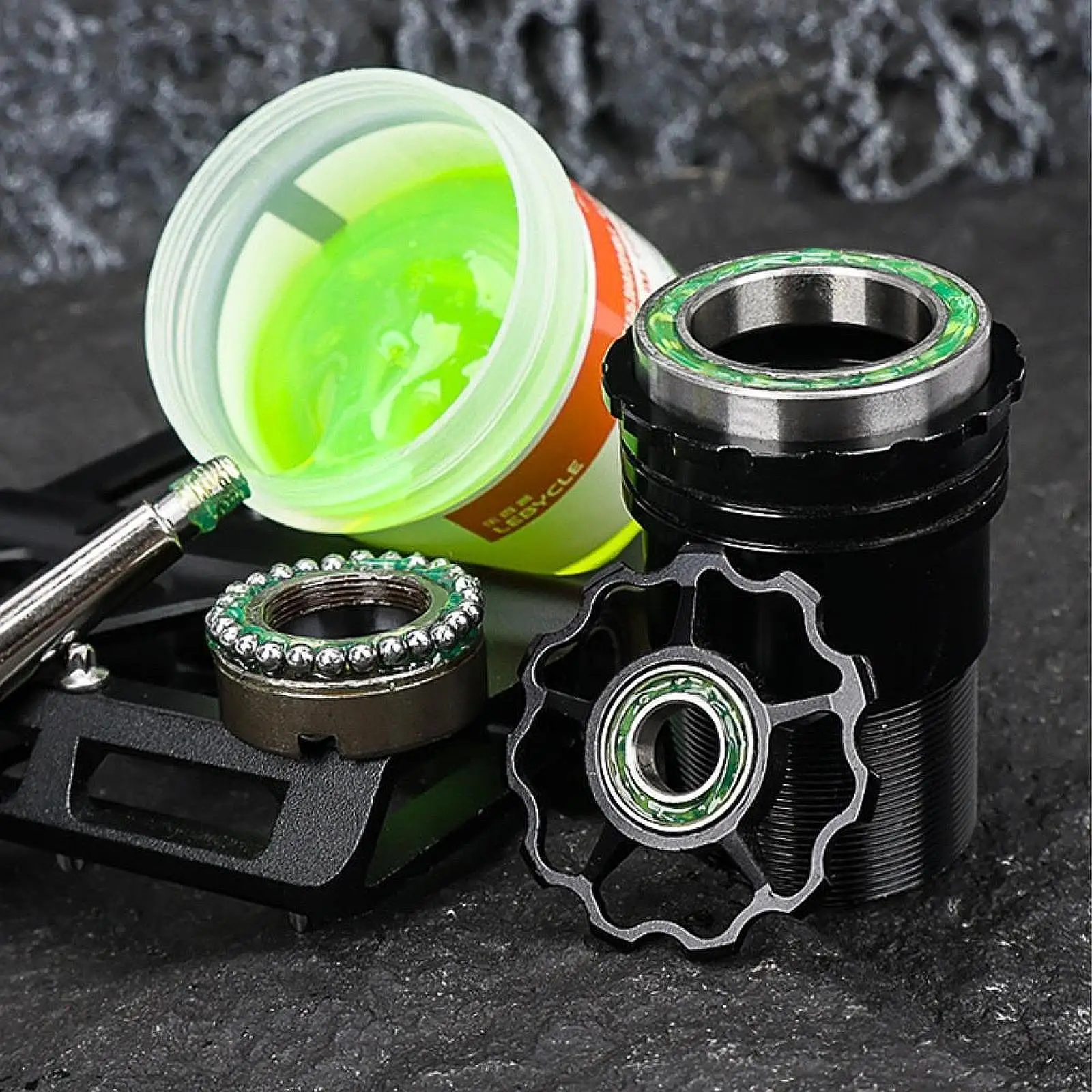 비드 기어 허브 브레이크 시스템용 자전거 윤활제 그리스 BB 윤활유 오일