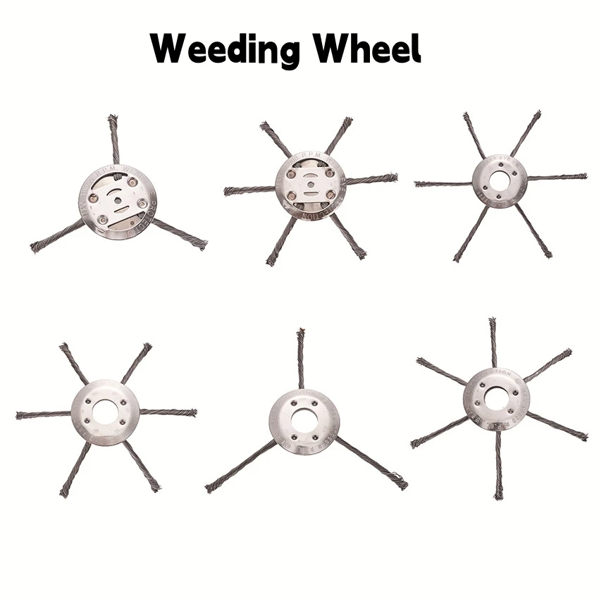 Mower Wire Beater Head Weeder Wheel Weeder Disc Weeder Accessories