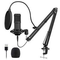 BM800 Capacitor Microphone 192Khz/24Bit Professional Microphone USB Mic For Computer Laptop Karaoke Tik Tok Youtube