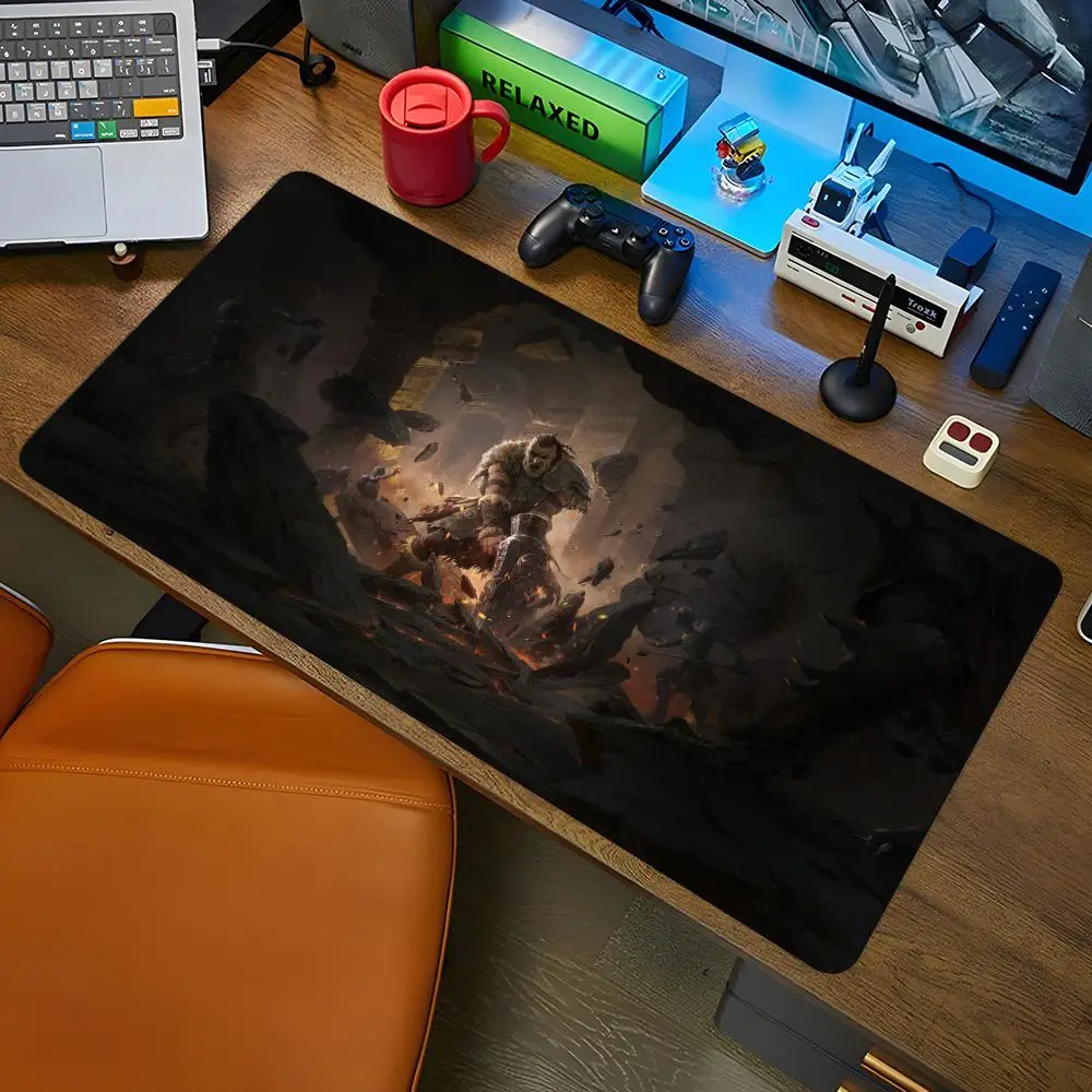 

MINISO-path Of Exile 2 Mouse Pad Gaming Mousepad Abstract Large 800x400x2mm Mause Carpet PC Desk
