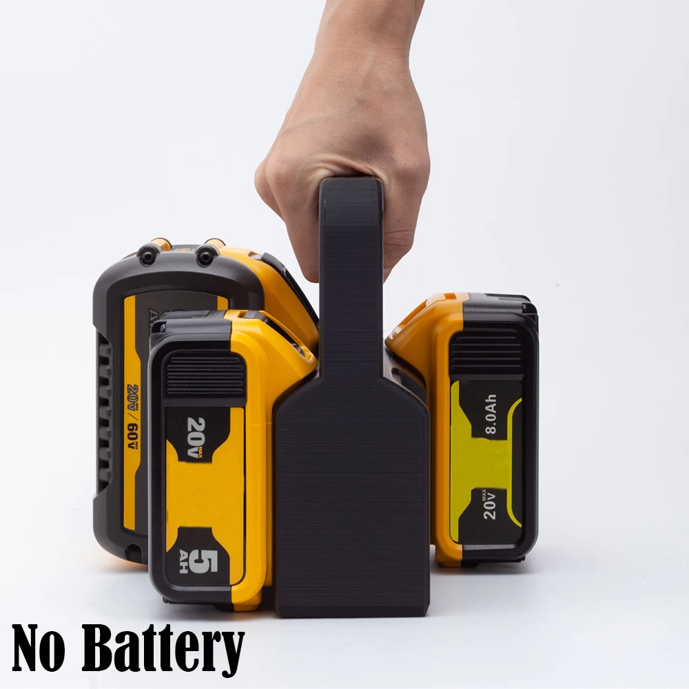Portable Storage Rack Basket Battery Mount Holder For DeWalt/Milwaukee/Makita/Ozito/Ridgid 18V For Lidl Parkside X20V Battery