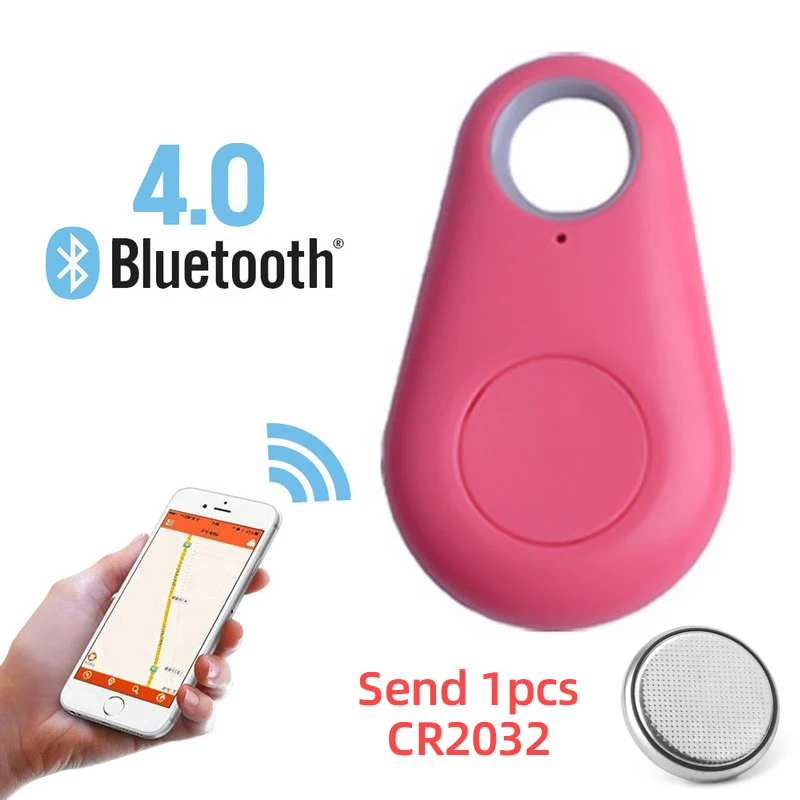 Smart Bluetooth GPS Tracker, Key Locator, Pet Anti-Lost Sensor Device, With Bluetooth, For Kids, Wallets, Luggage, Suitcases