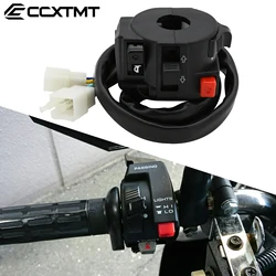 Motorcycle ATV Light Button Far Near Light Switch Horn Button Turn Signal Electric Start Switch For Honda KTM Suzuki Kawasaki