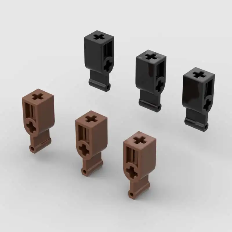 10pcs 6641 19437 51149 Technical Changeover Catch Bricks Collections Bulk Modular Toy For Technical MOC DIY Sale Buildings Block