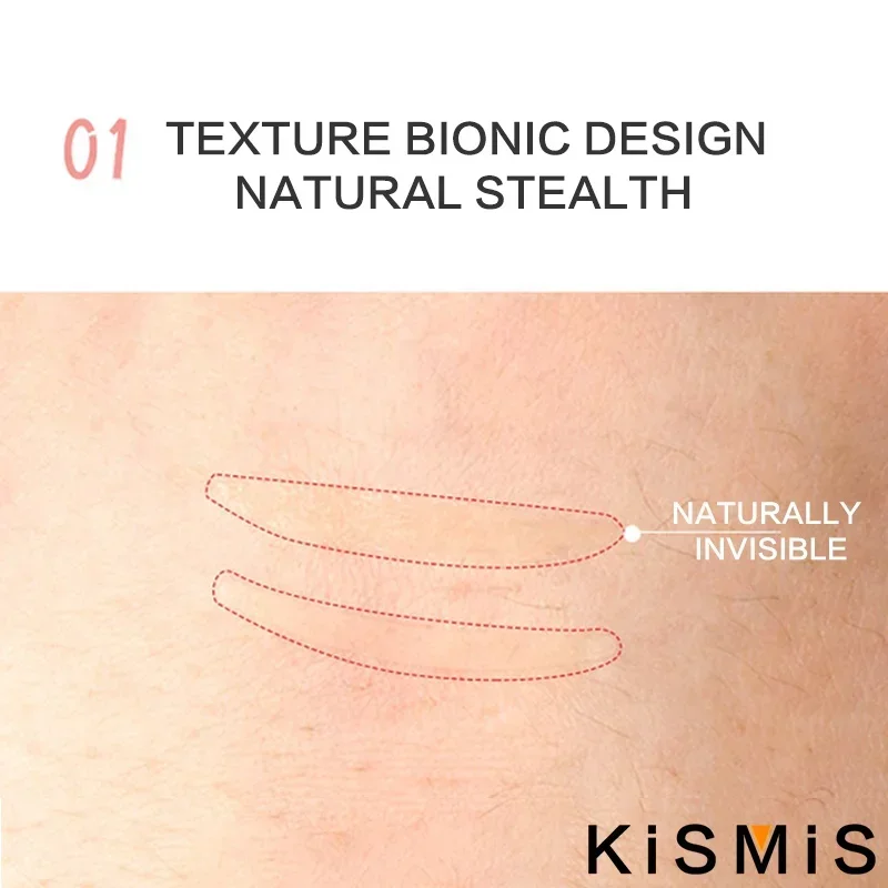 Self Adhesive Double Eyelid สติกเกอร์ลูกไม้ที่มองไม่เห็น Eye Lift แถบเทปแต่งหน้าเครื่องมือ CLEAR Beige