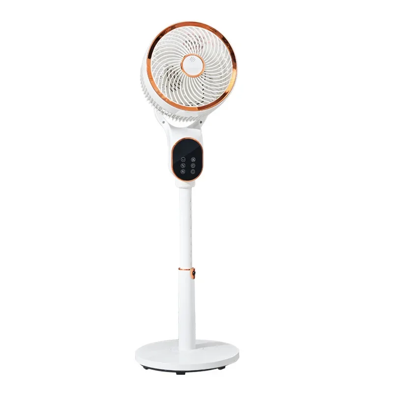 

New Voice Air Circulation Fan Household Remote Control Electric Fan Floor Fan Silent Shaking Head Vertical Intelligent Fan