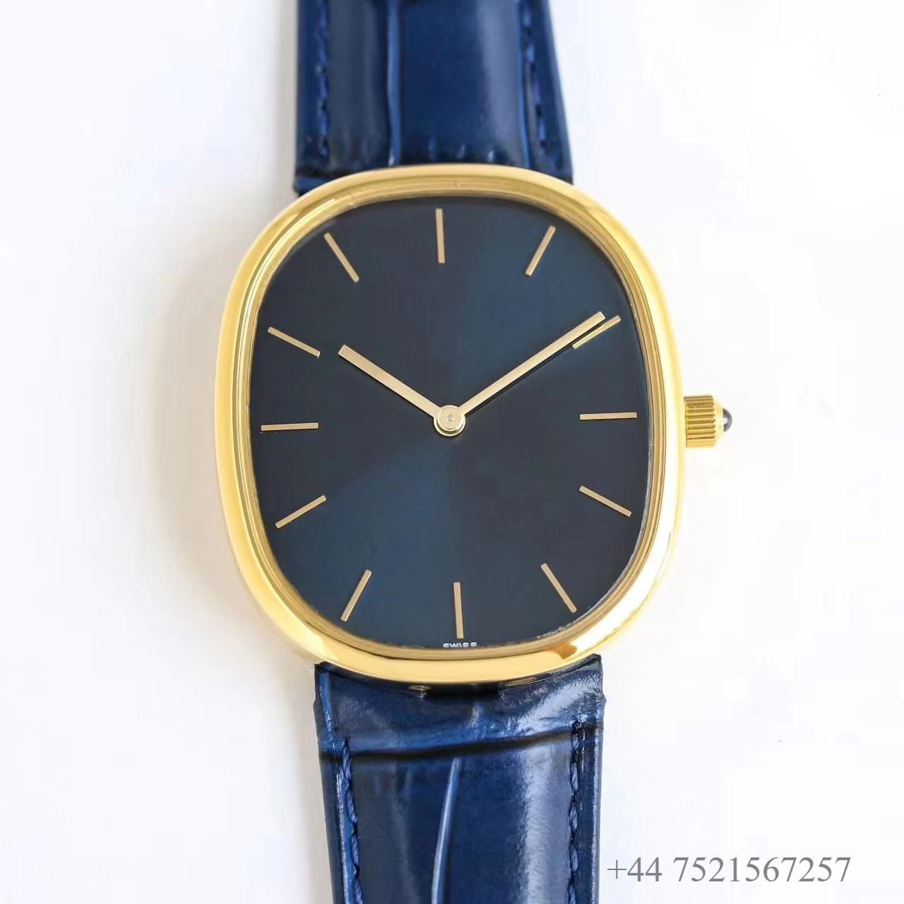 

Classic Simple Luxury Fashion Ultra-Thin Automatic Mechanical Oval Diver Watch with Moon Phase Luminous Features