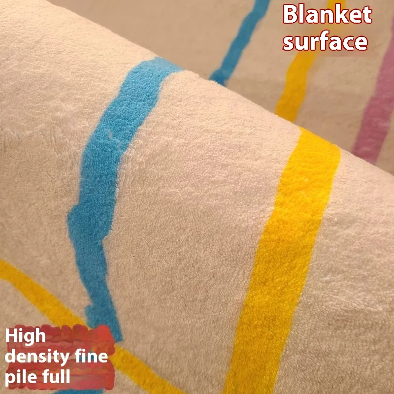 سجادة VIKAMA الأمريكية الرجعية الفنية، البدوي الفارسي، غرفة نوم على الطراز المغربي وغرفة المعيشة، سجادة كشمير سميكة طويلة