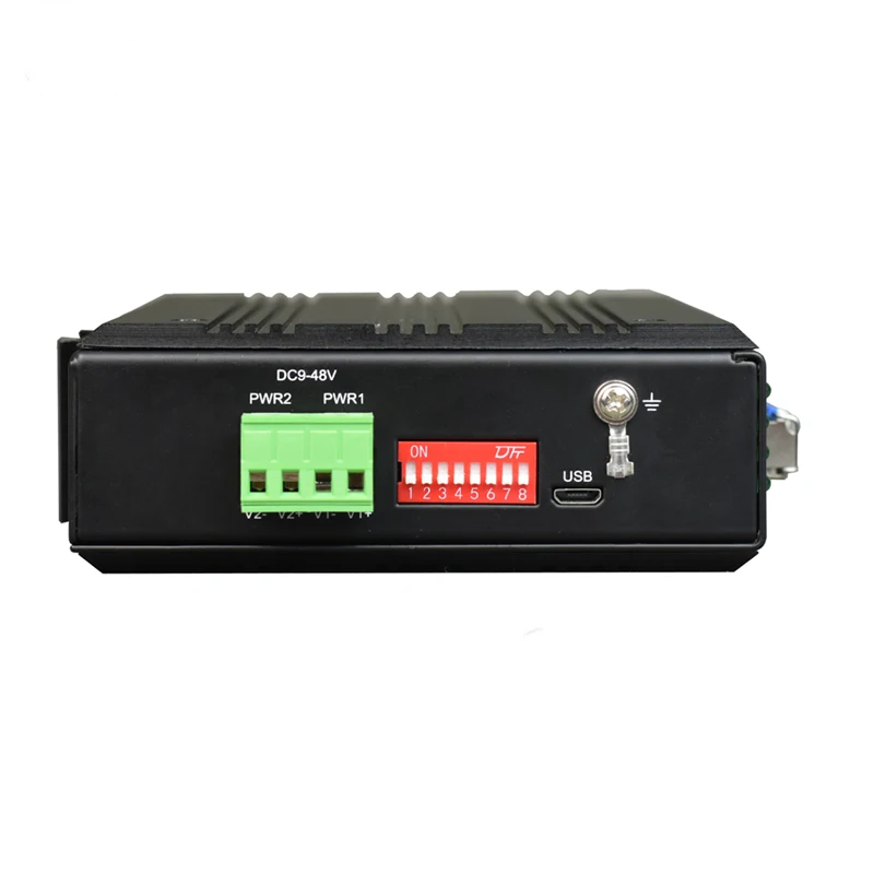 2 Channel Serial To Ethernet TCP IP UDP Converter RS232 RS422 RS485 To LAN and Fiber Optic Converter