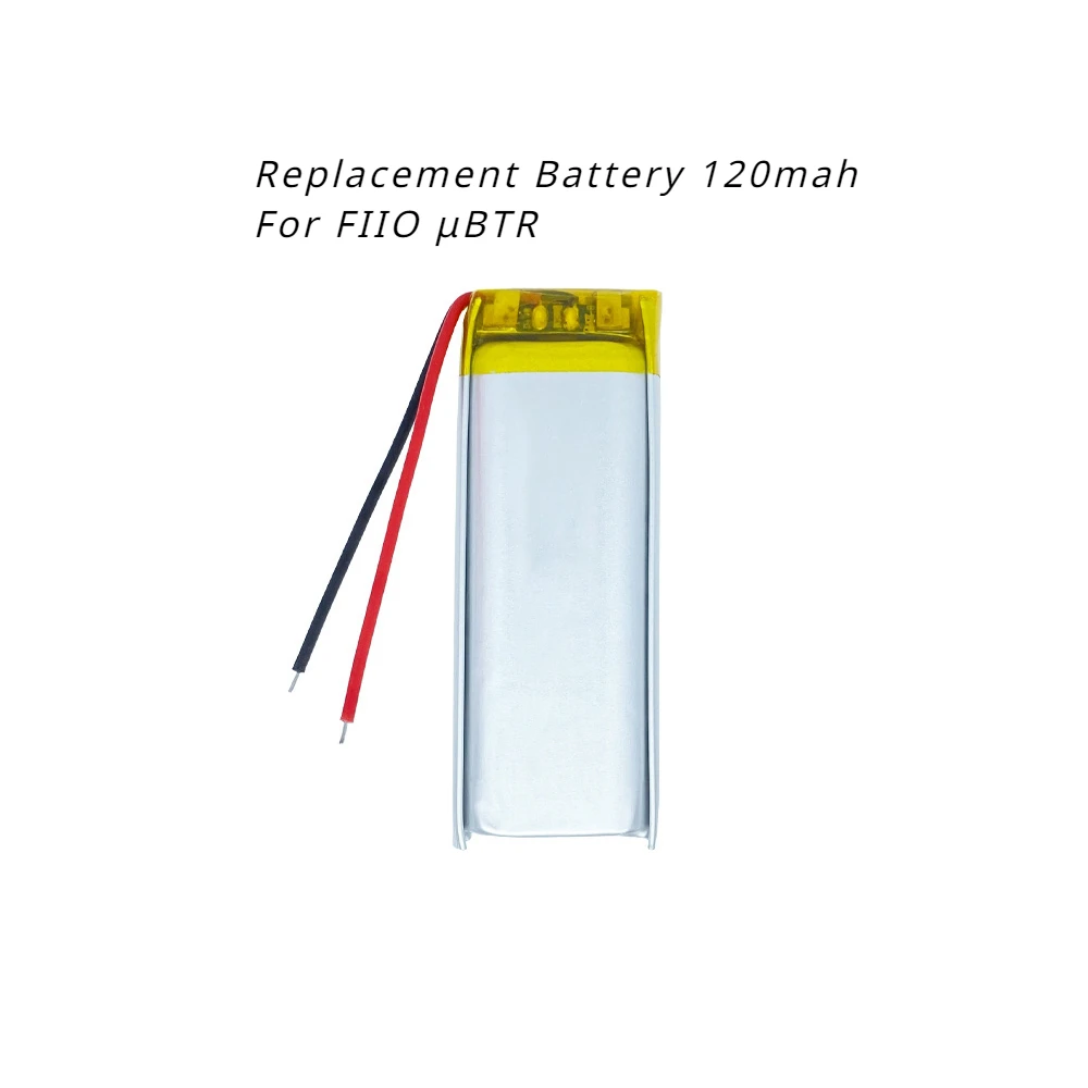 Replacement Battery For FIIO UBTR μBTR BTR3 BTR3K BTR5 BTR15 Music Player