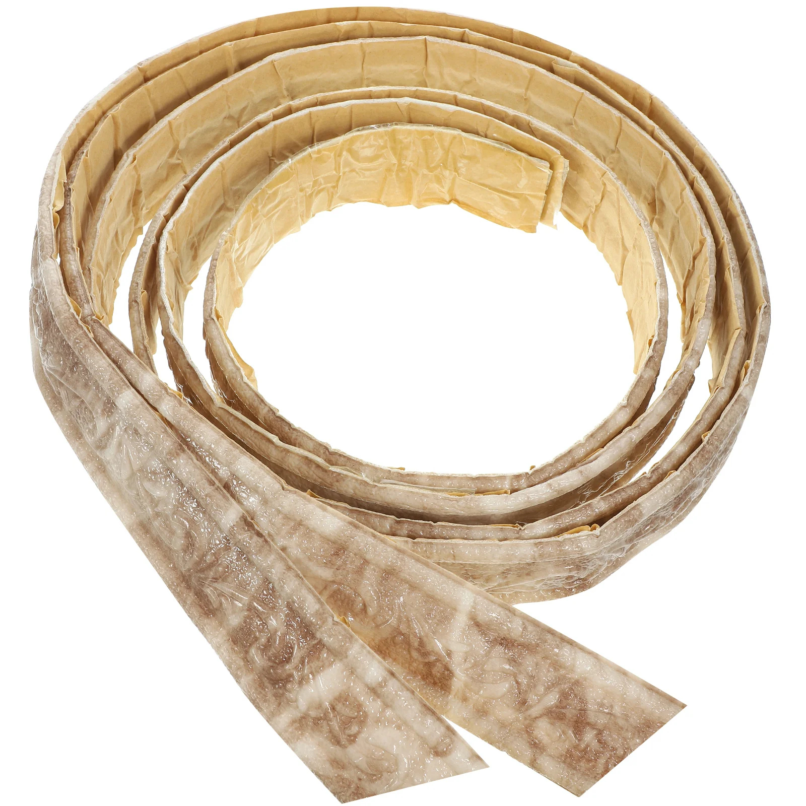 4.5 سنتيمتر ذاتية اللصق صب تقليم جدار الحدود قشر وعصا تأثير مقاومة الزخرفية السد قطاع صب تقليم