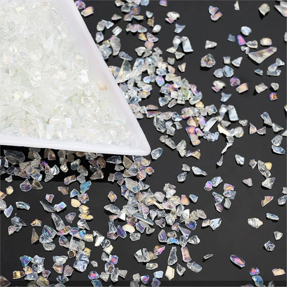 20/40g AB Rhinestones Crystal Crushed Stone Gravel Epoxy Resin Mold Filling For DIY Jewelry Crafts Decorative Nail Art Filler