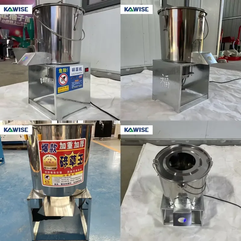 2026 CE High Efficiency Electric Vegetable Shredder Crusher Chaff Cutter Grass Chopper for Rabbit Pig Sheep Feed Processing
