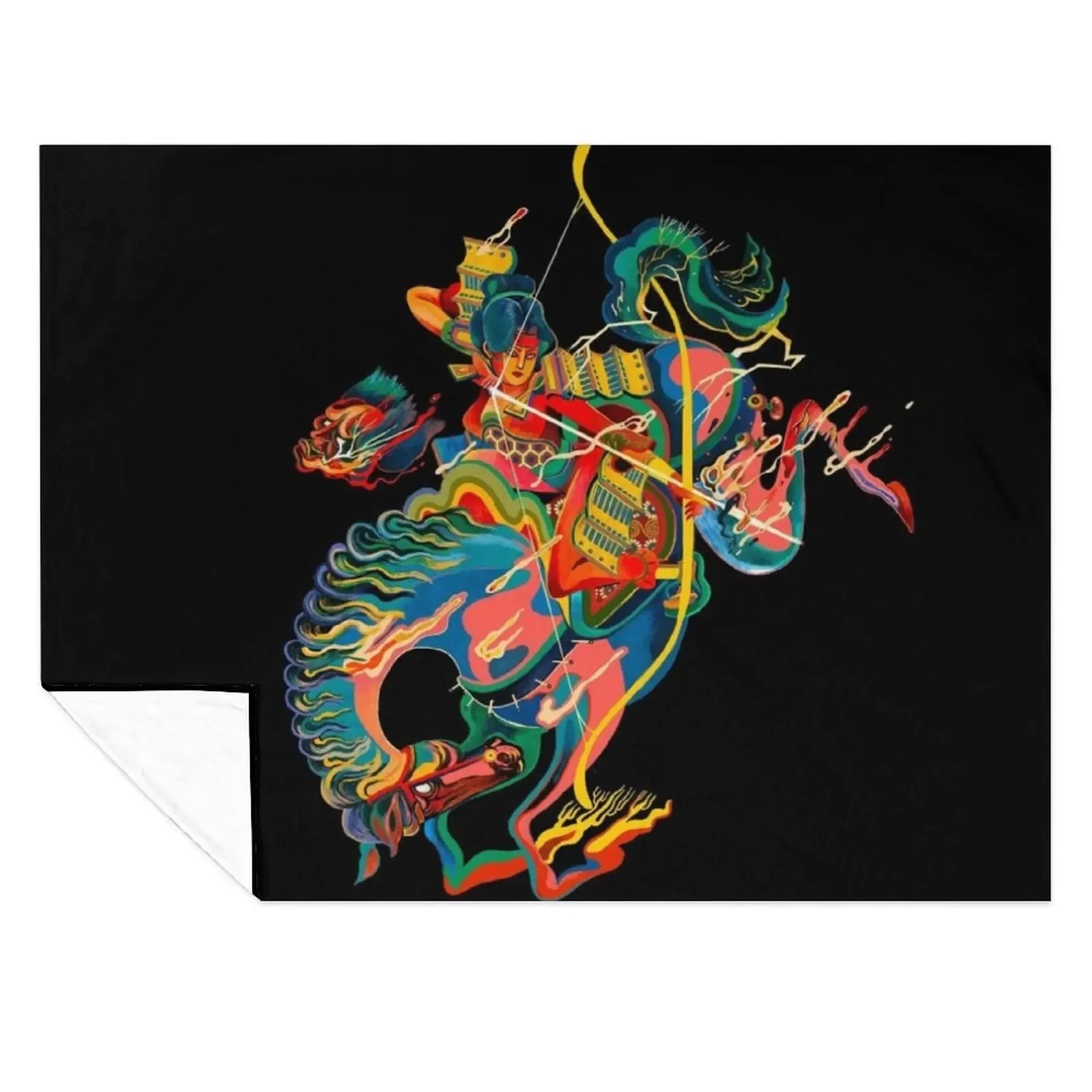 

Mounted: Yabusame (Mounted Archery) Throw Blanket Luxury Throw Sofa Soft Beds funny gift Blankets