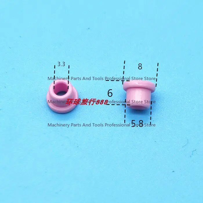 textile over-wire ceramic hole outer diameter 6 * height 8 * hole 3mm