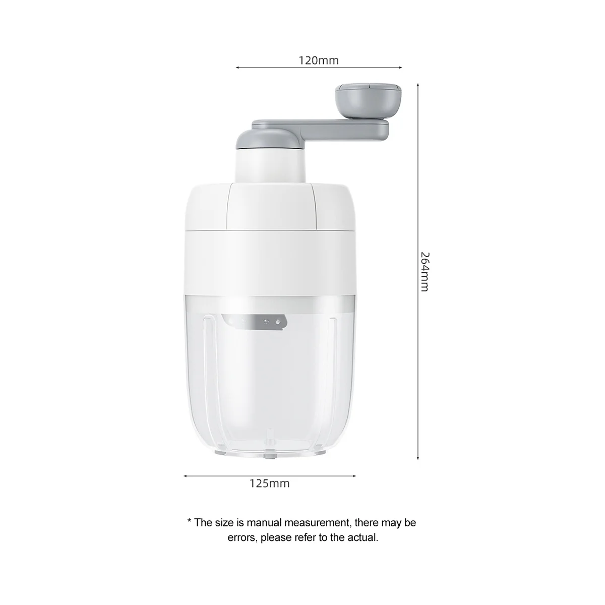 เครื่องไสน้ำแข็งขนาดเล็กสำหรับใช้ในครัวเรือนเครื่องทำน้ำแข็งอุปกรณ์ทำครัว