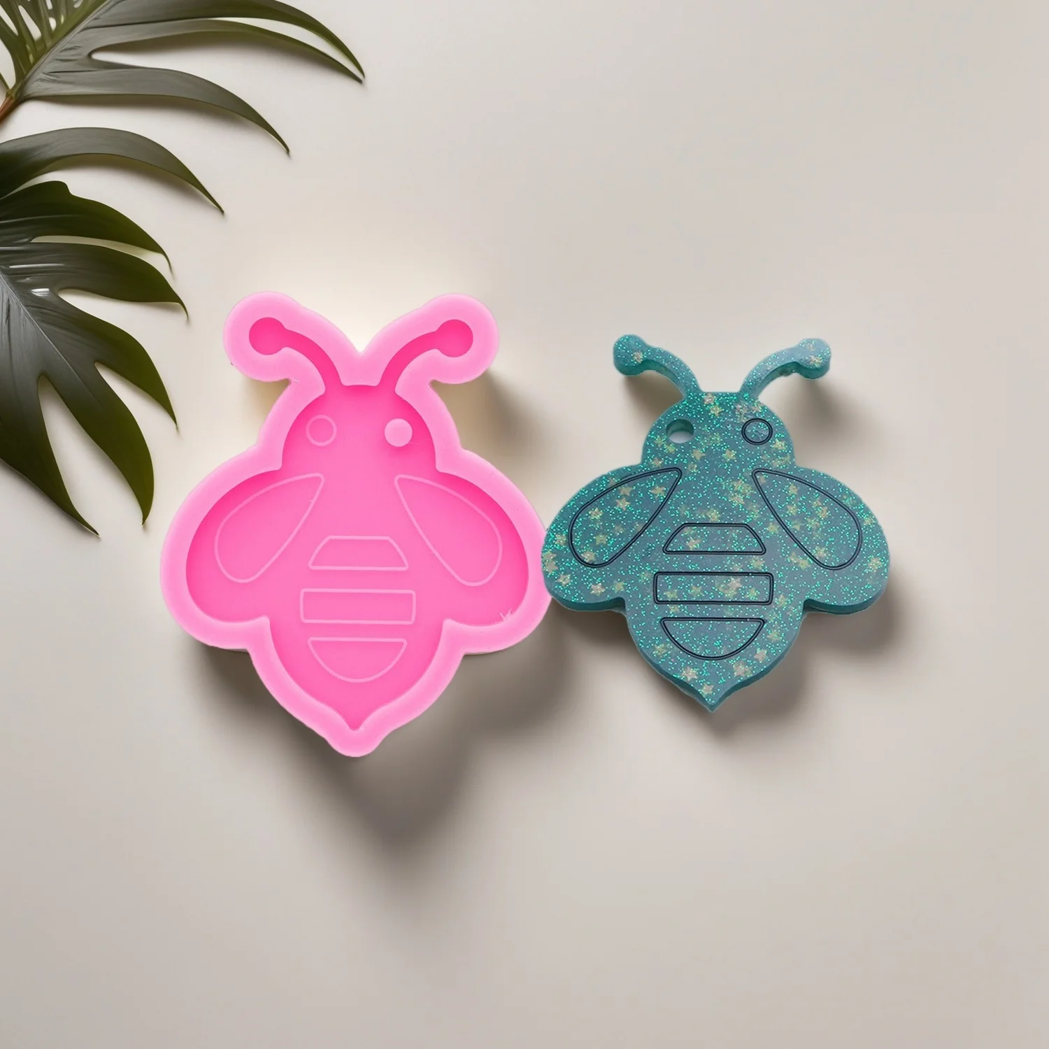 Silicone Honeycomb Mold Epoxy Resin Bee Molds Making Keychain Earring, Chocolate Fondant Sugarcraft Cake Molds