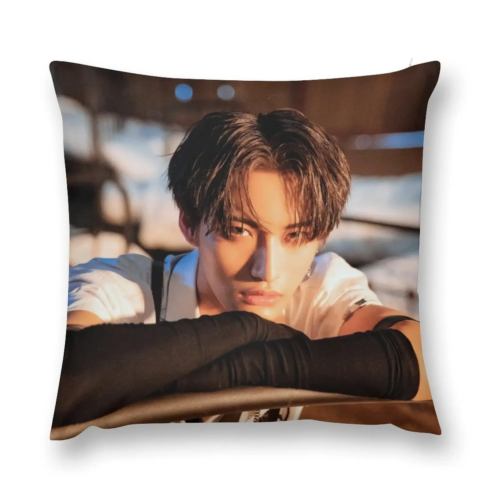 

ATEEZ Seonghwa Inception Throw Pillow Christmas Pillow Cases Cushions For Sofa Sofa Covers For Living Room pillow