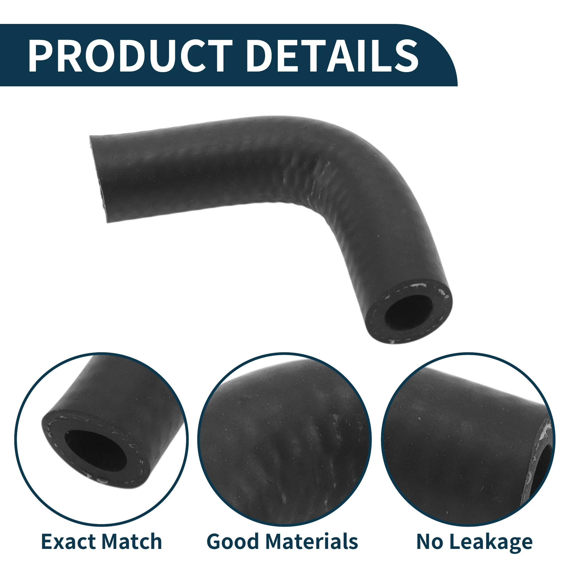 UXCELL Manguera de radiador Manguera de calentador Manguera de salida de radiador Tubo No.24504912 para Buick Century 2003-2005 3.1L Tubo de refrigerante de goma de gas