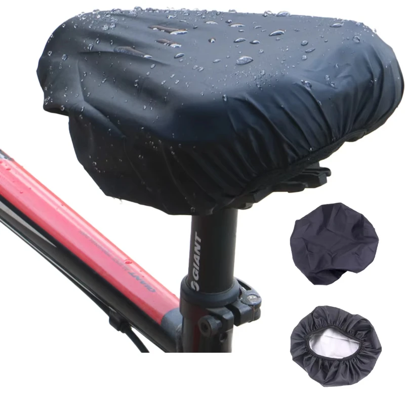 AliExpress NONE Bike Seat Cover Waterproof Dust-proof Protective Cushion Washable Bicycles Saddle Seat Universal Rain Cover Bicycle Accessories