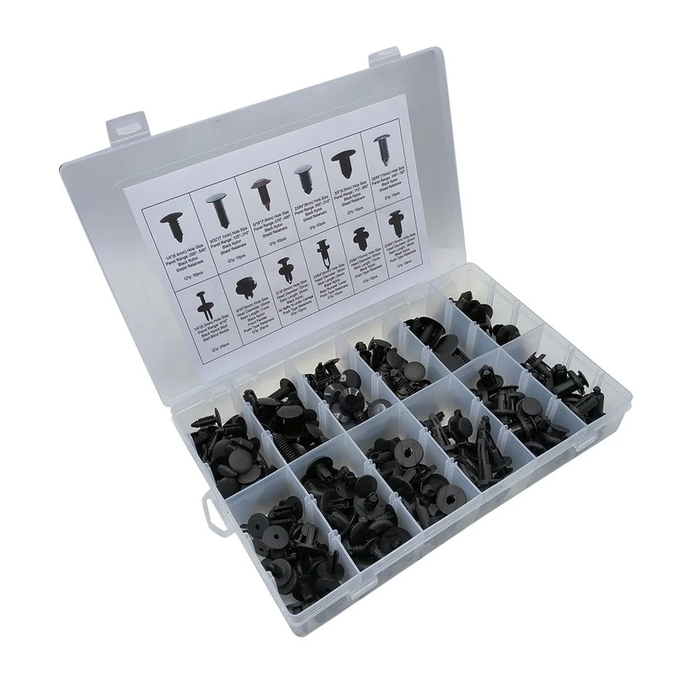 Compact Storage Car Clips Auto Fastener Automotive Push Pins Car Plastic Clips Reliable Performance High-strength Plastic