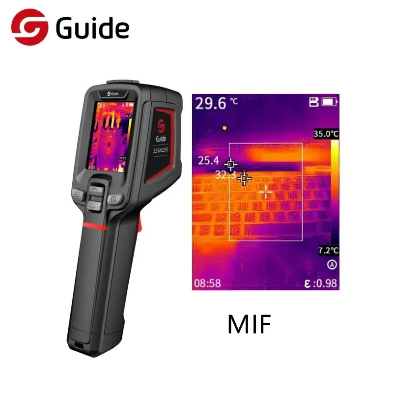 Tool-like High Definition Thermal Camera 256x192@12um with 16 Hours Operating Time Thermal Imagining Camera