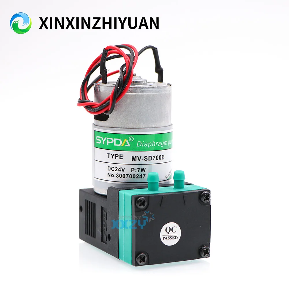 SYPDA DC24V 7W Big Air Pump for UV Printer MV-SD700E Negative Pressure Vaccum Pump for Inkjet Printer
