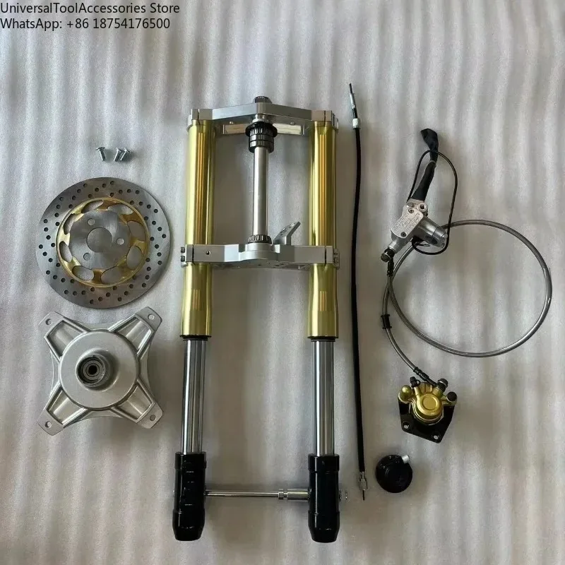 

Silver CT70 Inverted Fork Disc Brake Forks Gold Color Mini Trail Shocks Suspension for Sell