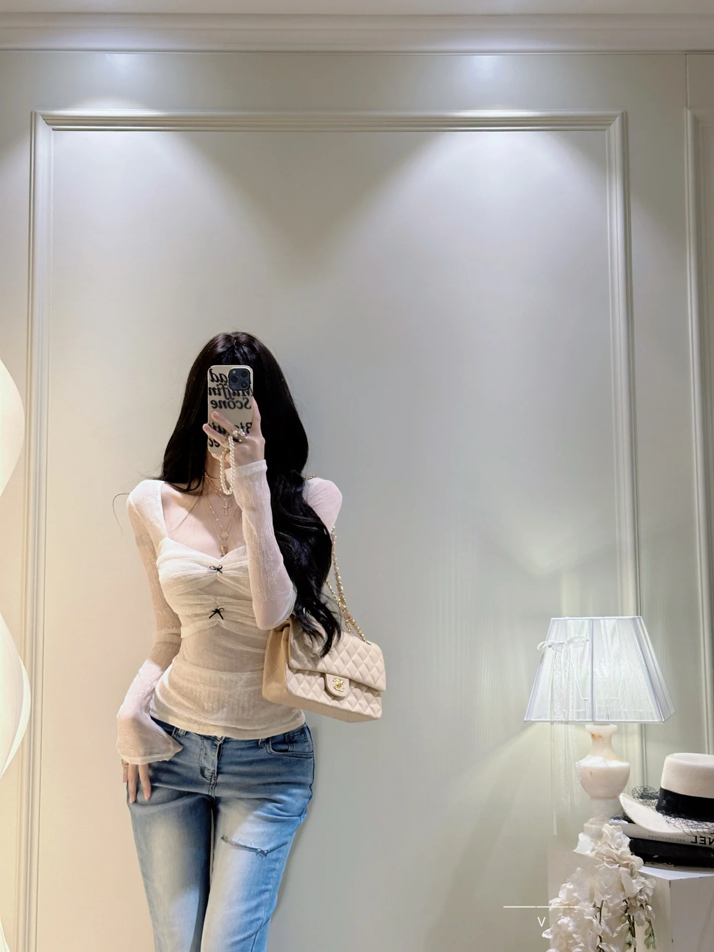 roman-gift-gentle-ballet-girl-pure-desire-korean-sexy-slim-fit-lace-waist-a-slimming-top-women's-faion-set-autumn-2025