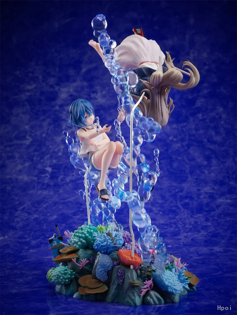 Misaki Yashin H24cm & Miyazawa Fuuka H34cm 100% Genuine Original Anime Figure Toys Collection Model