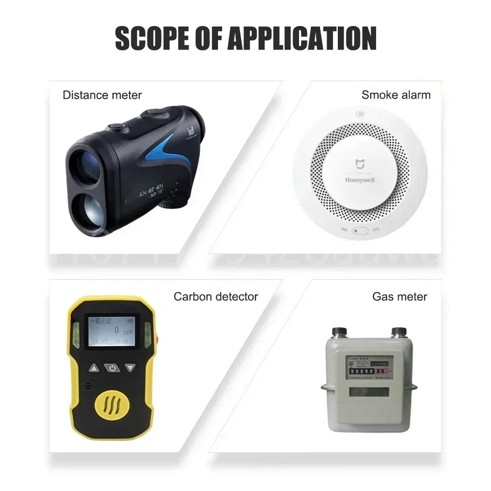 10PCS ER14505 ER14505H AA 3.6V 2400mAh Energie Lithium Batterij Slimme Meter Batterij met Plug