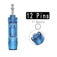 50/100pcs 12 / 18 / 24 / 36 / 42 Pin Dr. Pen M8S / A9 / A8S / A11 Needle Cartridge Derma Pen Needles Nano Microneedling MTS