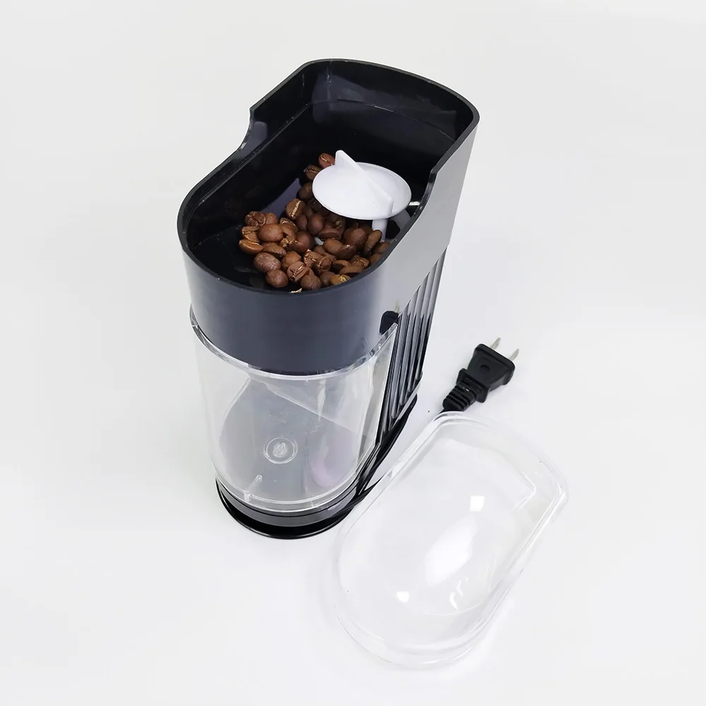 

Removable Grinds Container Portable Coffee Grinder for Herb Peanut Grains Beans
